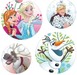 Komar Fensterdekoration »Frozen Springday« Fenstersticker mit Elsa, Anna und Olaf