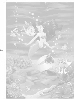 Komar Fototapete »Ariel Singing - Größe 184 x 254 cm« bedruckt glatt Kinderzimmer