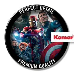 Komar Fototapete »Avengers-Age-of-Ultron-Movie-Poster - Größe 184 x 254 cm« bedruckt glatt Kinderzimmer