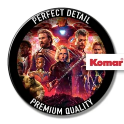 Komar Fototapete »Avengers-Infinity-War-Movie-Poster - Größe 184 x 254 cm« bedruckt glatt Kinderzimmer