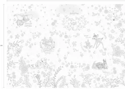 Komar Fototapete »Best of Friends - Größe 368 x 254 cm« bedruckt glatt Kinderzimmer