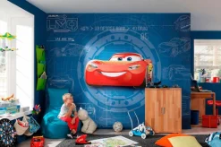 Komar Fototapete »Cars3 Blueprint - Größe 368 x 254 cm« bedruckt glatt Kinderzimmer