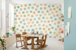 Komar Fototapete »Digitaldruck Vlies -Disney Pastel Confetti - Größe 400 x 250 cm« bedruckt glatt Kinderzimmer