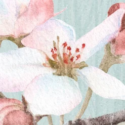 Komar Fototapete »Digitaldruck Vlies -Apple Blossom - Größe 300 x 250 cm« bedruckt glatt Wohnzimmer, Schlafzimmer