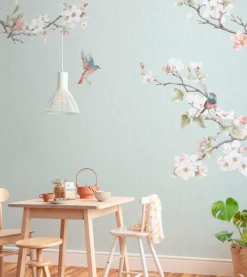 Komar Fototapete »Digitaldruck Vlies -Apple Blossom - Größe 300 x 250 cm« bedruckt glatt Wohnzimmer, Schlafzimmer
