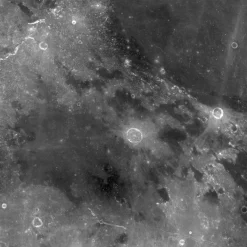 Komar Fototapete »Dot - selbstklebende Vlies Fototapete - Moon - Größe 125 x 125 cm« Motiv | bedruckt glatt