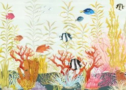 Komar Fototapete »Komar Vlies Fototapete - Coral World - Größe 350 x 250 cm« bedruckt glatt