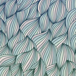 Komar Fototapete »Komar Vlies Fototapete - Gentle Waves - Größe 250 x 250 cm« bedruckt glatt