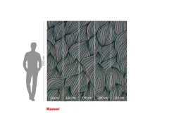 Komar Fototapete »Komar Vlies Fototapete - Gentle Waves - Größe 250 x 250 cm« bedruckt glatt