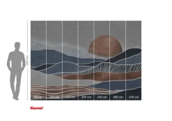 Komar Fototapete »Komar Vlies Fototapete - Sandland - Größe 350 x 250 cm« bedruckt glatt