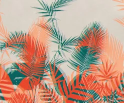 Komar Fototapete »Komar Vlies Fototapete - Tropical Trip - Größe 300 x 250 cm« bedruckt glatt