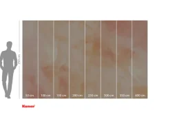 Komar Fototapete »Komar Vlies Fototapete - Candy Peach - Größe 400 x 250 cm« bedruckt glatt