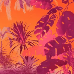 Komar Fototapete »Komar Vlies Fototapete - Funky Jungle - Größe 250 x 250 cm« bedruckt glatt