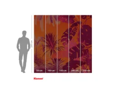 Komar Fototapete »Komar Vlies Fototapete - Funky Jungle - Größe 250 x 250 cm« bedruckt glatt