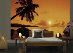 Komar Fototapete »Papier Fototapete - Sunset - Größe 368 x 254 cm« Motiv | bedruckt glatt