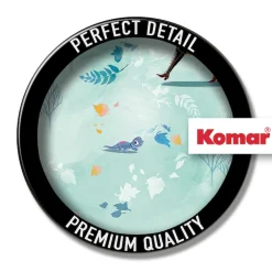 Komar Fototapete »Rapport Tapete - Frozen Fresh Breeze - Größe 53 x 1005 cm« bedruckt glatt Wohnzimmer, Schlafzimmer