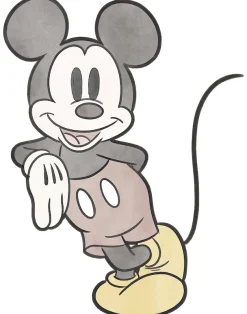 Komar Fototapete »Selbstklebende Vlies - Mickey Essential - Größe 100 x 127 cm« bedruckt glatt Kinderzimmer
