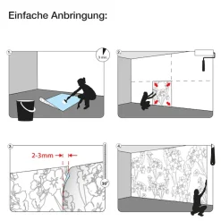 Komar Fototapete »Spider-Man Graffiti Art - Größe 368 x 127 cm« bedruckt glatt Kinderzimmer