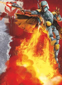 Komar Fototapete »STAR WARS Boba Fett - Größe 184 x 254 cm« bedruckt glatt Kinderzimmer