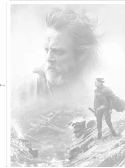 Komar Fototapete »STAR WARS The Last Jedi - Größe 184 x 254 cm« bedruckt glatt Kinderzimmer