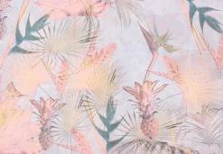 Komar Fototapete »Tropical Concrete - Größe 368 x 254 cm« bedruckt glatt Wohnzimmer, Schlafzimmer