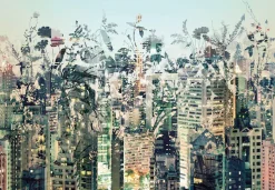 Komar Fototapete »Urban Jungle - Größe 368 x 254 cm« bedruckt glatt Wohnzimmer, Schlafzimmer