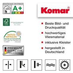 Komar Fototapete »Vlies Fototapete - Soul of Light - Größe 400 x 250 cm« Motiv | bedruckt glatt