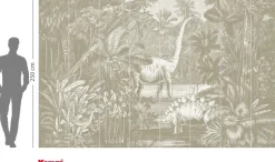 Komar Fototapete »Vlies Fototapete - Jurassic Kingdom - Größe 400 x 250 cm« Motiv | bedruckt glatt
