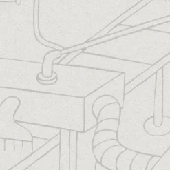 Komar Fototapete »Vlies Fototapete - Doodle Factory - Größe 200 x 250 cm« Motiv | bedruckt glatt