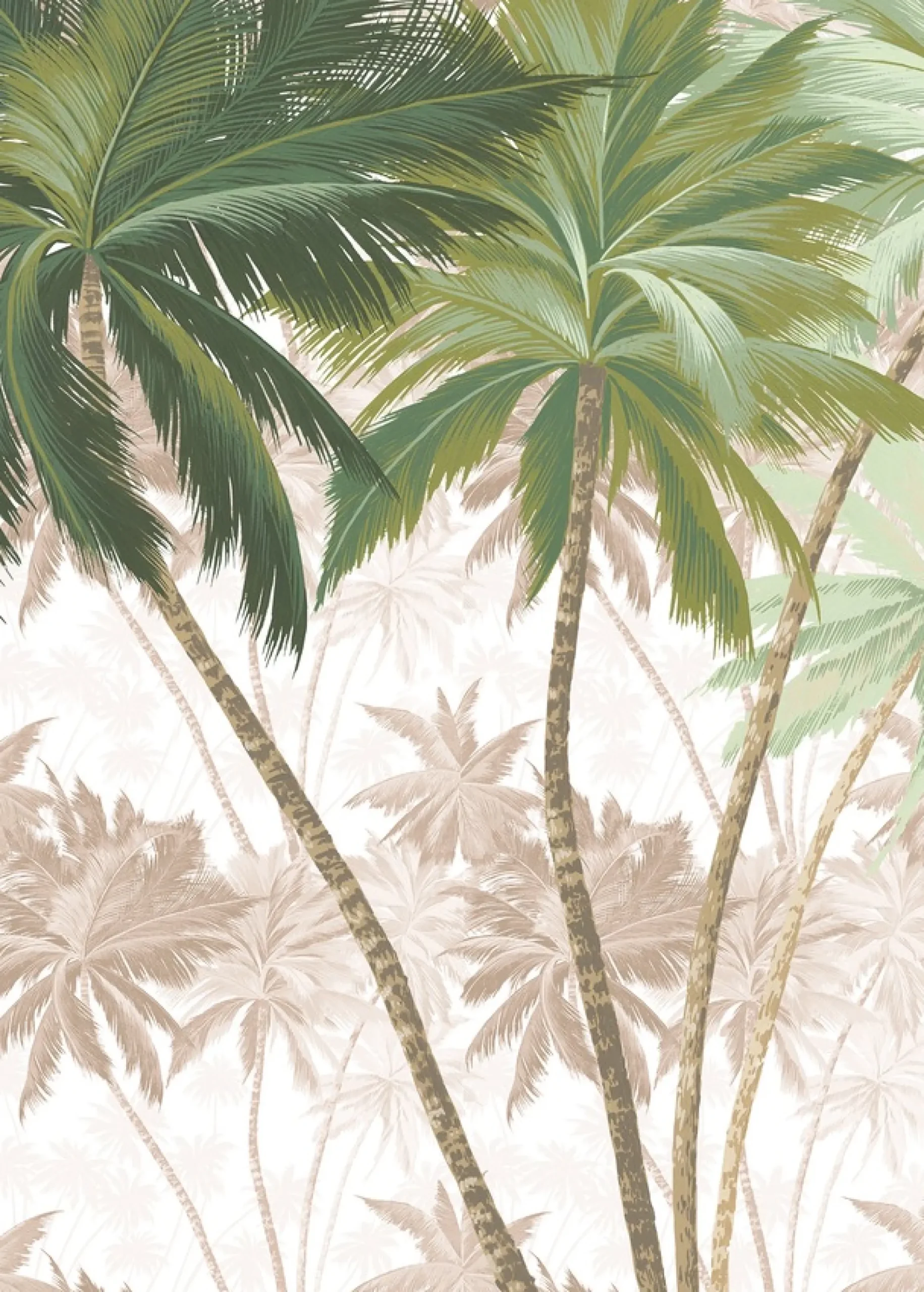 Komar Fototapete »Vlies Fototapete - Palmera - Größe 200 x 280 cm« Motiv | bedruckt glatt