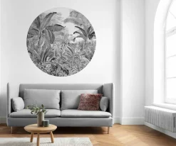 Komar Fototapete »Vlies selbstklebend - Wild Woods - Größe 125 x 125 cm« bedruckt glatt Wohnzimmer, Schlafzimmer