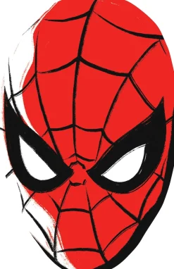 Komar Fototapete »Wandtattoo - Spider-Man Headshot - Größe 125 x 125 cm« Comic | bedruckt glatt