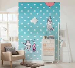 Komar Fototapete »Winnie the Pooh Piglet - Größe 184 x 254 cm« bedruckt glatt Kinderzimmer