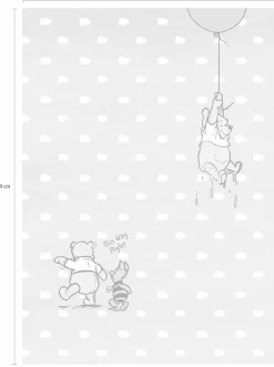 Komar Fototapete »Winnie the Pooh Piglet - Größe 184 x 254 cm« bedruckt glatt Kinderzimmer