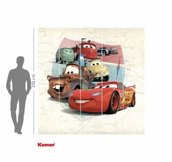 Komar Kindertapete »Disney and Pixar Cars Open Road« bedruckt glatt