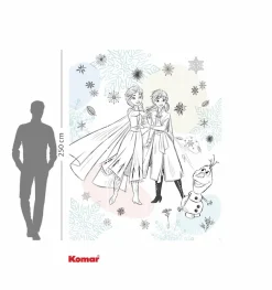 Komar Kindertapete »Disney Frozen Sketch Sisters« bedruckt glatt