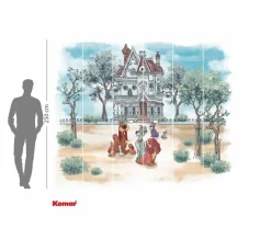 Komar Kindertapete »Disney Lady and the Tramp Sweet Home« bedruckt glatt