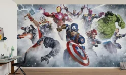 Komar Kindertapete »Marvel Avengers Strike« bedruckt glatt
