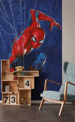 Komar Kindertapete »Marvel Spider-Man Spider Web« bedruckt glatt
