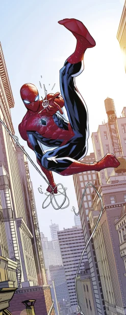 Komar Kindertapete »Marvel Spider-Man Swinging« bedruckt glatt
