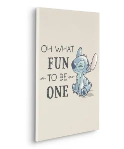 Komar Leinwandbild »Disney Lilo and Stitch Oh What Fun« Disney 1 Stk. tlg. 40 x 60 cm (Breite x Höhe) - Kinderzimmer, Dekoration