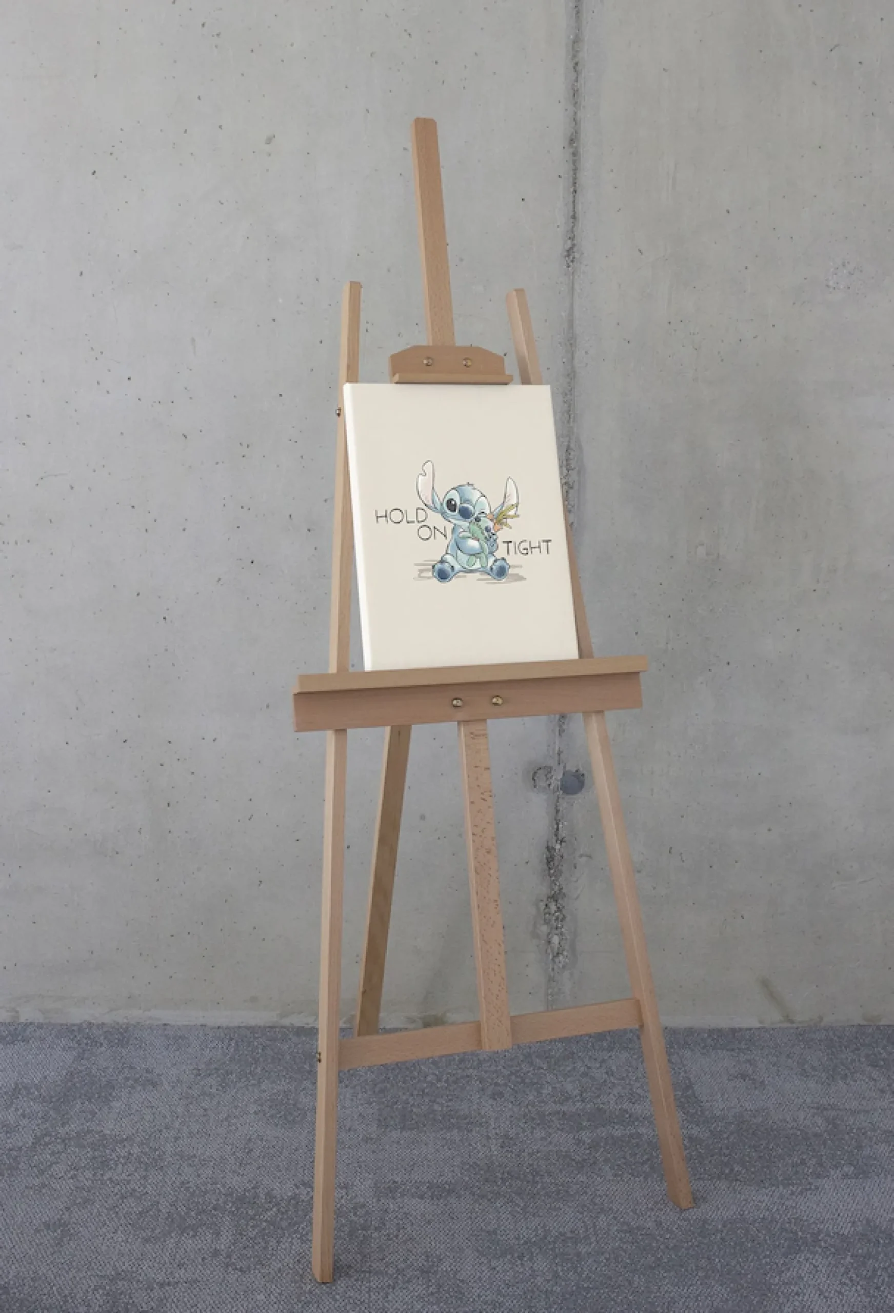 Komar Leinwandbild »Disney Lilo and Stitch Hold On Tight« Disney 1 Stk. tlg. 30 x 40 cm (Breite x Höhe) - Kinderzimmer, Dekoration