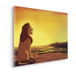 Komar Leinwandbild »Disney The Lion King Your Kingdom« Disney Set, 1 Stk. tlg. 90 x 60 cm (Breite x Höhe) - Kinderzimmer, Dekoration