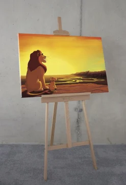 Komar Leinwandbild »Disney The Lion King Your Kingdom« Disney Set, 1 Stk. tlg. 90 x 60 cm (Breite x Höhe) - Kinderzimmer, Dekoration