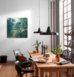 Komar Leinwandbild »Exotic Empire - Größe 60 x 60 cm« Natur 1 Stk. tlg. Keilrahmenbild mi Echtholzrahmen