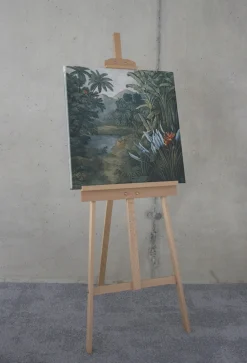Komar Leinwandbild »Exotic Empire - Größe 60 x 60 cm« Natur 1 Stk. tlg. Keilrahmenbild mi Echtholzrahmen