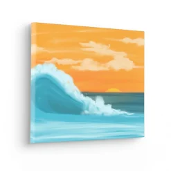 Komar Leinwandbild »Gentle Breeze - Größe 30 x 40 cm« Natur 1 Stk. tlg. Keilrahmenbild mi Echtholzrahmen