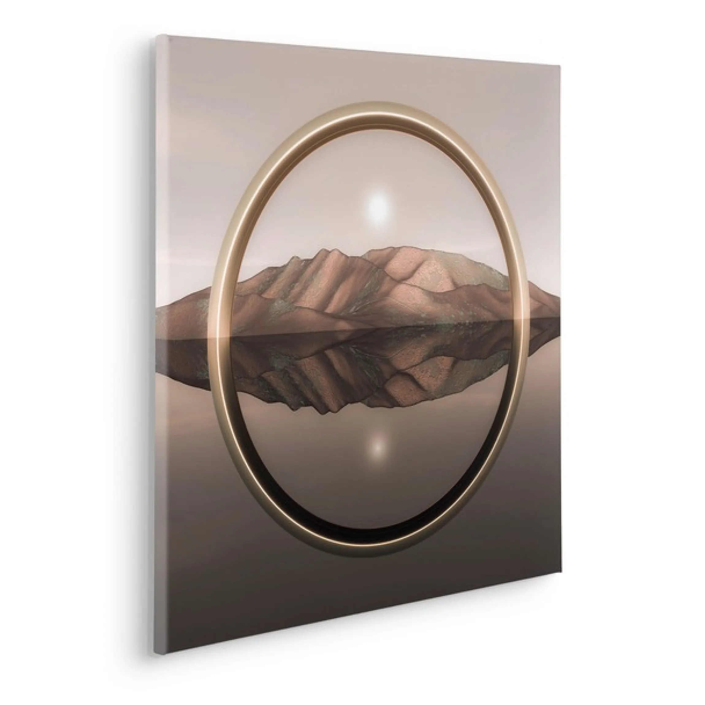 Komar Leinwandbild »Grateful - Größe 60 x 60 cm« Natur 1 Stk. tlg. Keilrahmenbild mi Echtholzrahmen