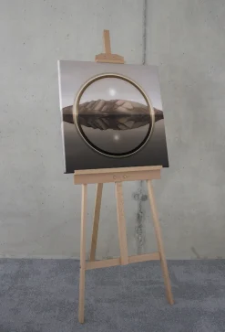 Komar Leinwandbild »Grateful - Größe 60 x 60 cm« Natur 1 Stk. tlg. Keilrahmenbild mi Echtholzrahmen