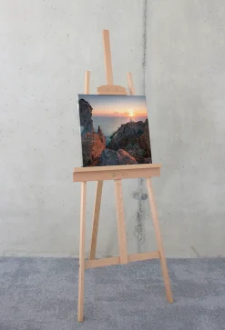Komar Leinwandbild »Lighthouse - Größe 40 x 40 cm« Baum | Berge | Blumen | Blätter | Foto | Jahreszeiten | Landschaft | Meer
